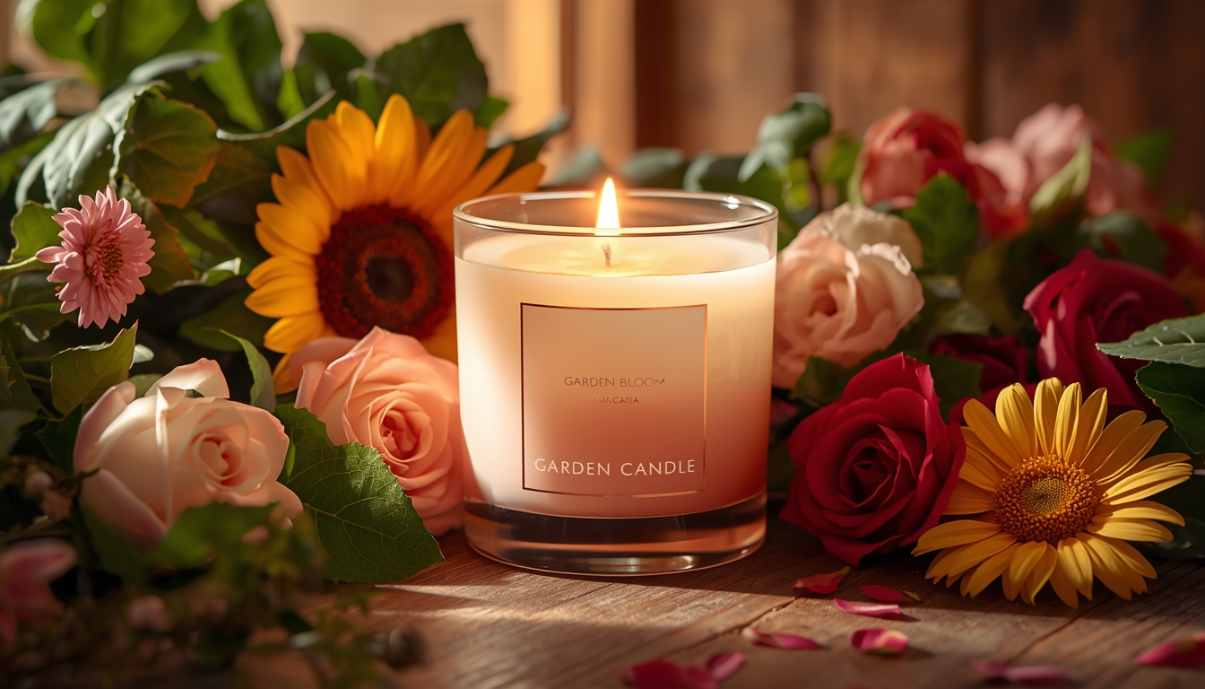 Garden Bloom scented candle